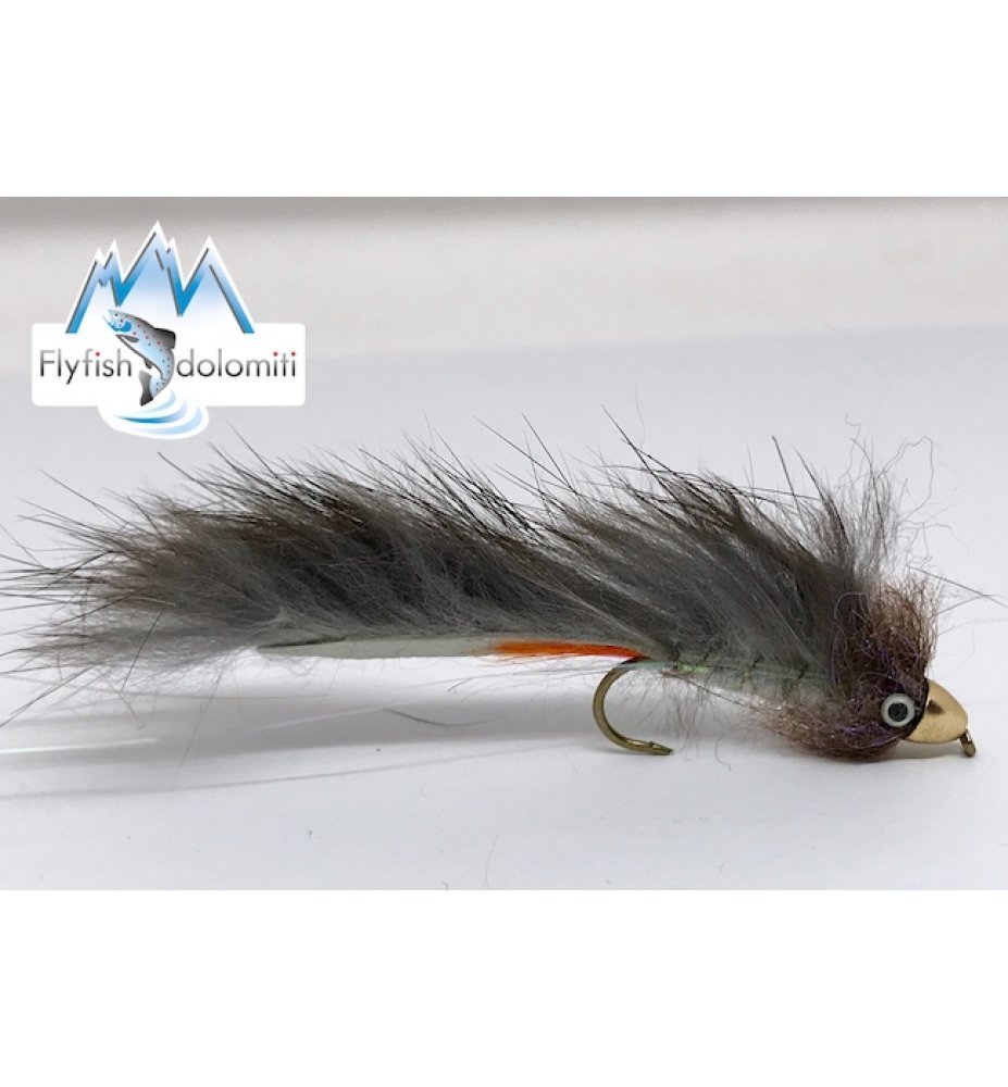 6 Mosche Hothead Zonker Bianche Per Pesca Alla Trota – World Class Flies